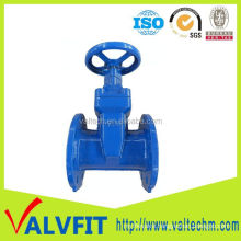 ISO9001 CERTIFICATED BS5163 PN16 ductile cast iron gate valve sluice valve